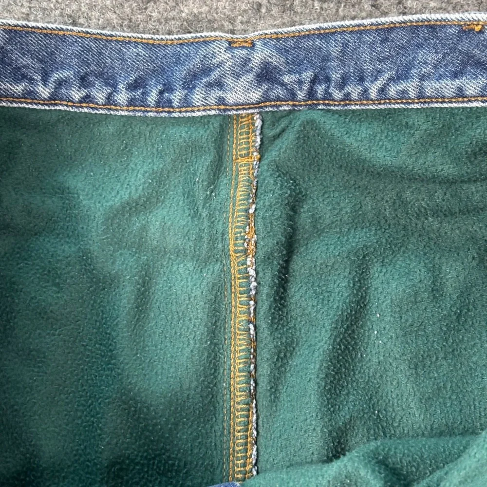 LL Bean Mens Double L Fleece Lined Jeans‎ Denim Relaxed Fit Straight Leg 40x30